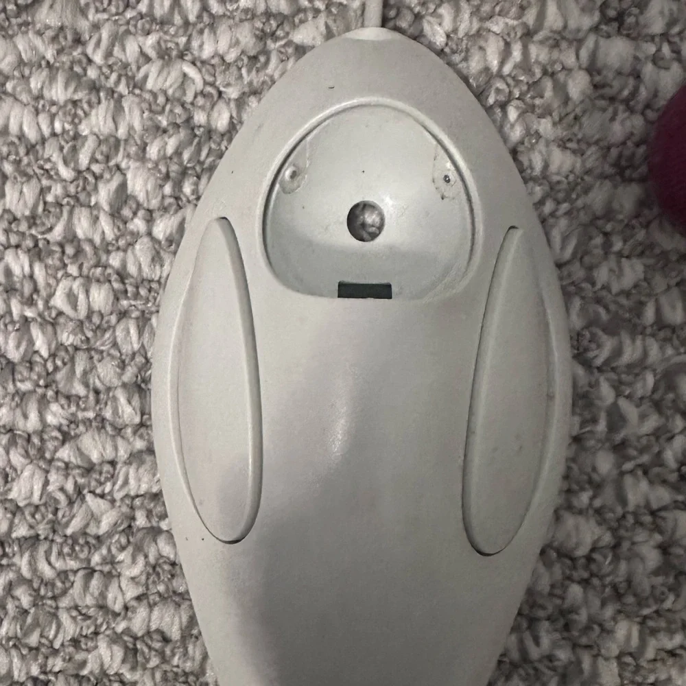 Logitech White Marble Mouse